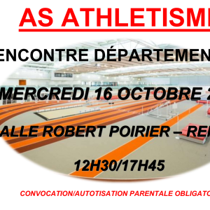 Rencontre Athlé 16 10 2024